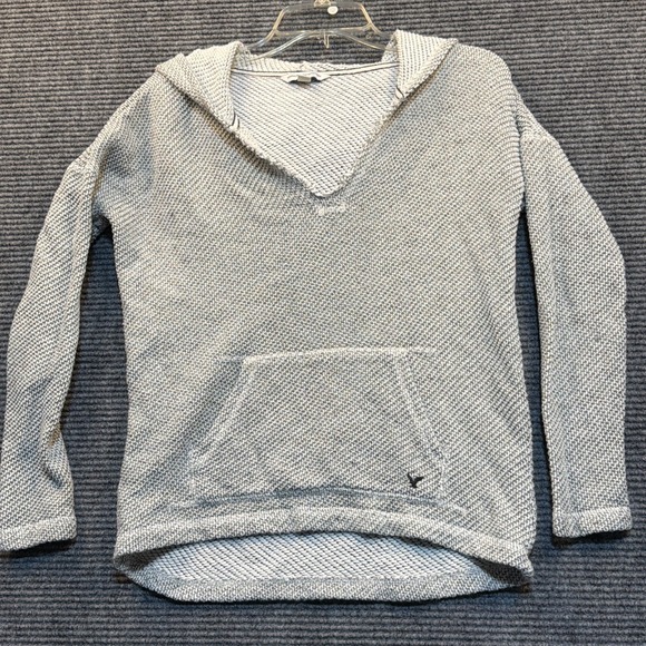 American Eagle Outfitters Tops - Grey American Eagle Outfitters Baja hoodie size small Vintage